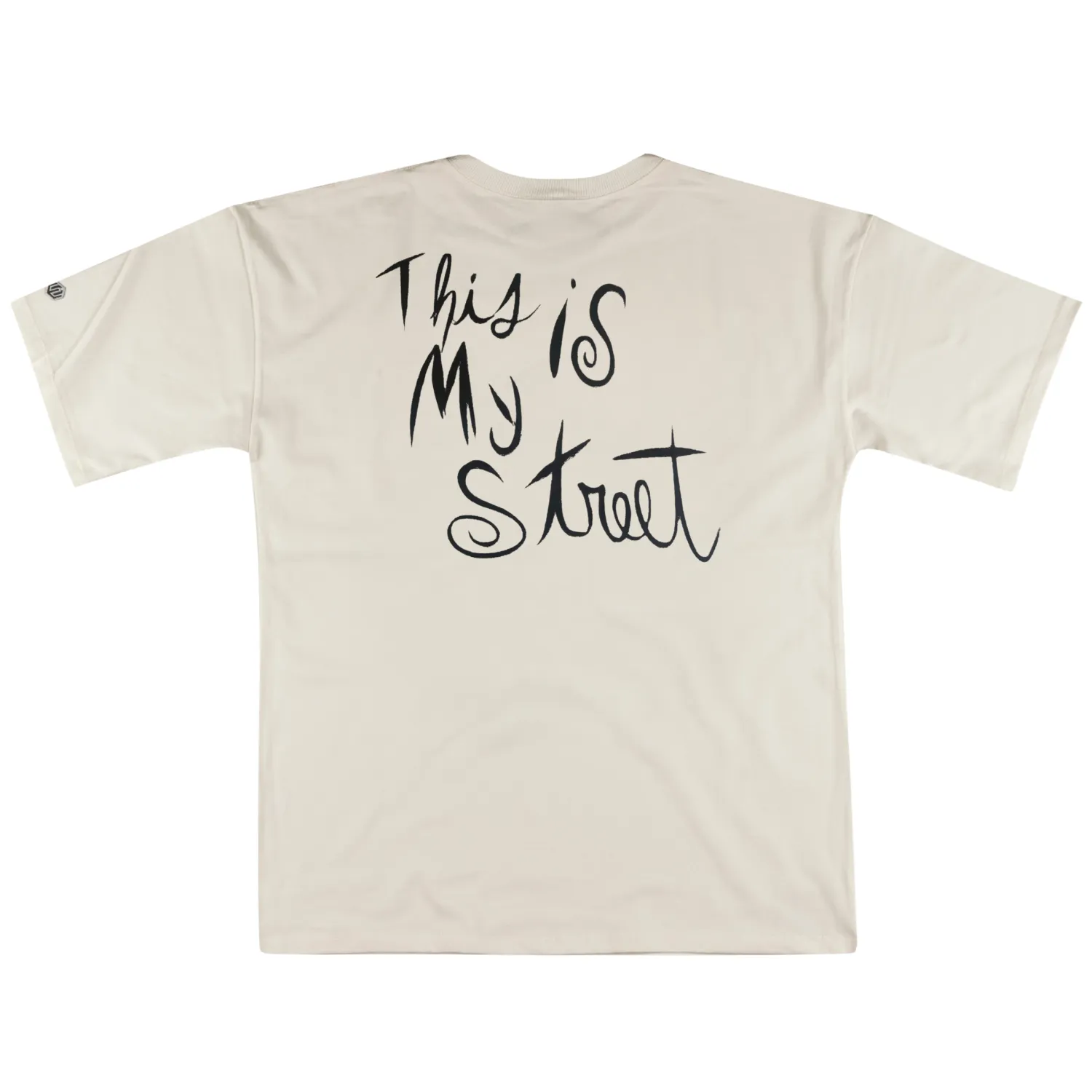 CAMISETA MALHÃO OVERSIZED MY PLACE JOHN ROGER - OFF WHITE