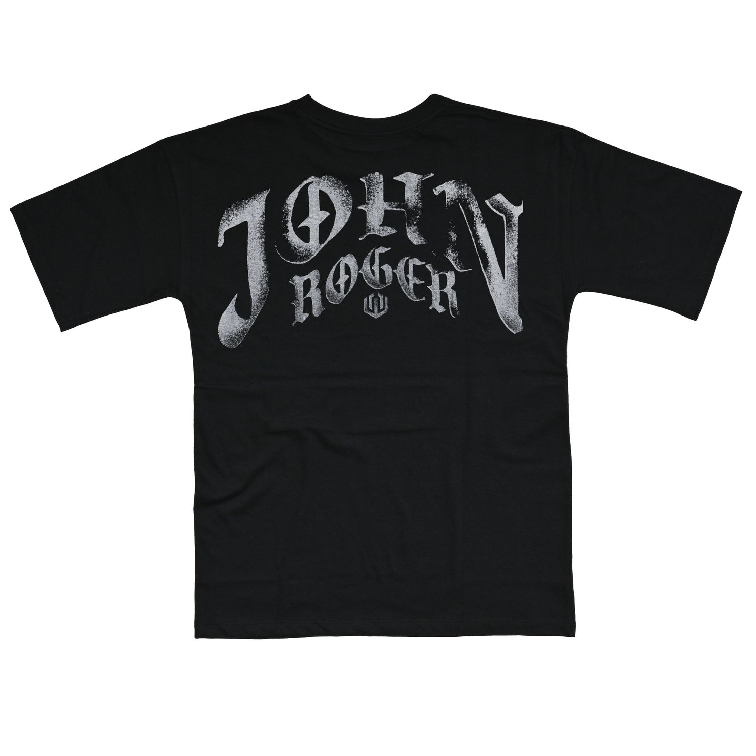 CAMISETA MALHÃO REGULAR GOTHIC JOHN ROGER - PRETO