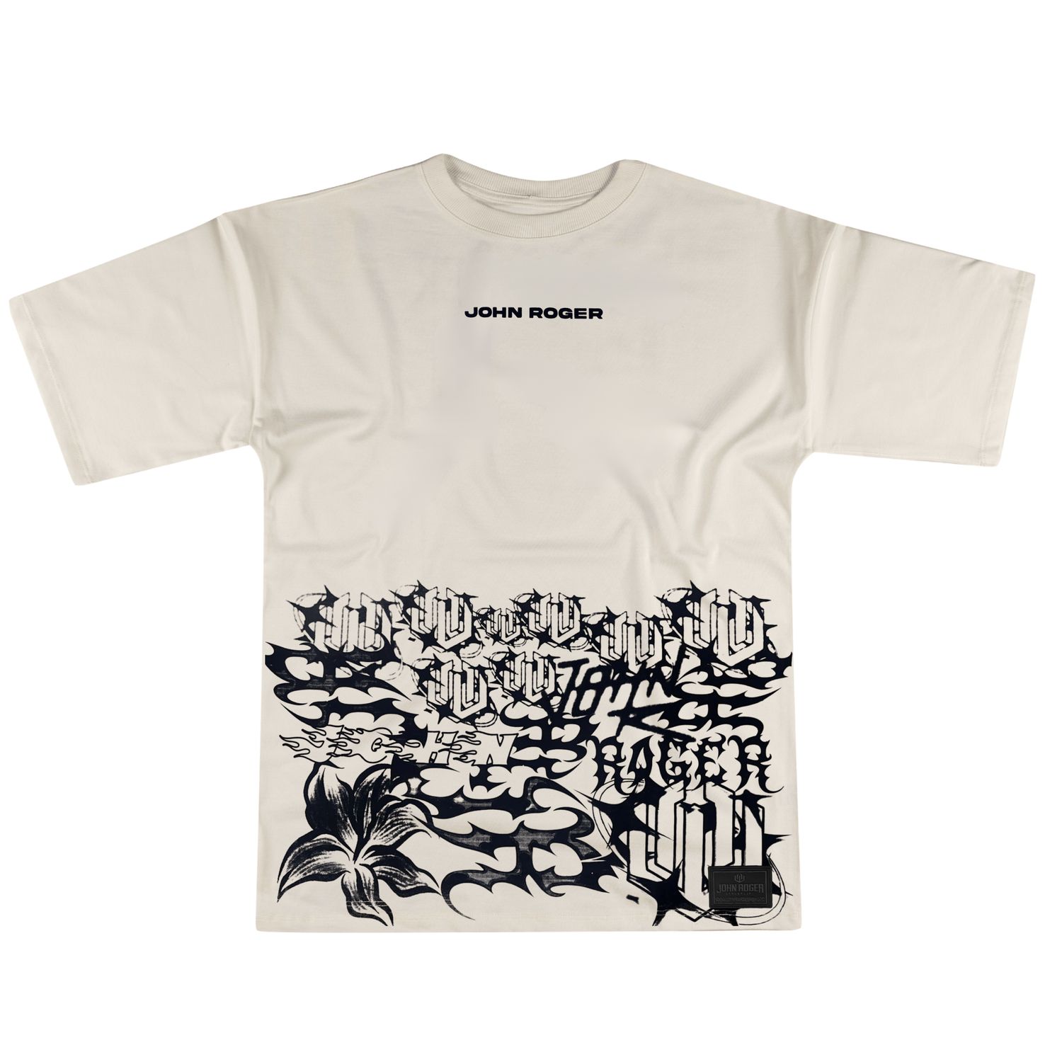 CAMISETA MALHÃO OVERSIZED TRIBOL - OFF WHITE