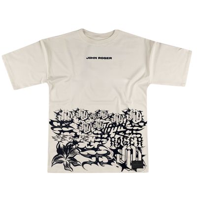 CAMISETA MALHÃO OVERSIZED TRIBOL - OFF WHITE