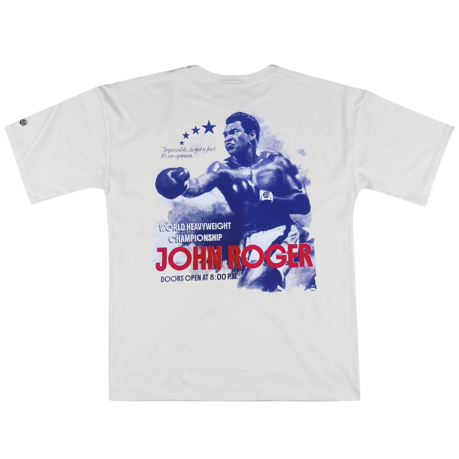 CAMISETA MALHÃO REGULAR THE WINNER JOHN ROGER - BRANCO