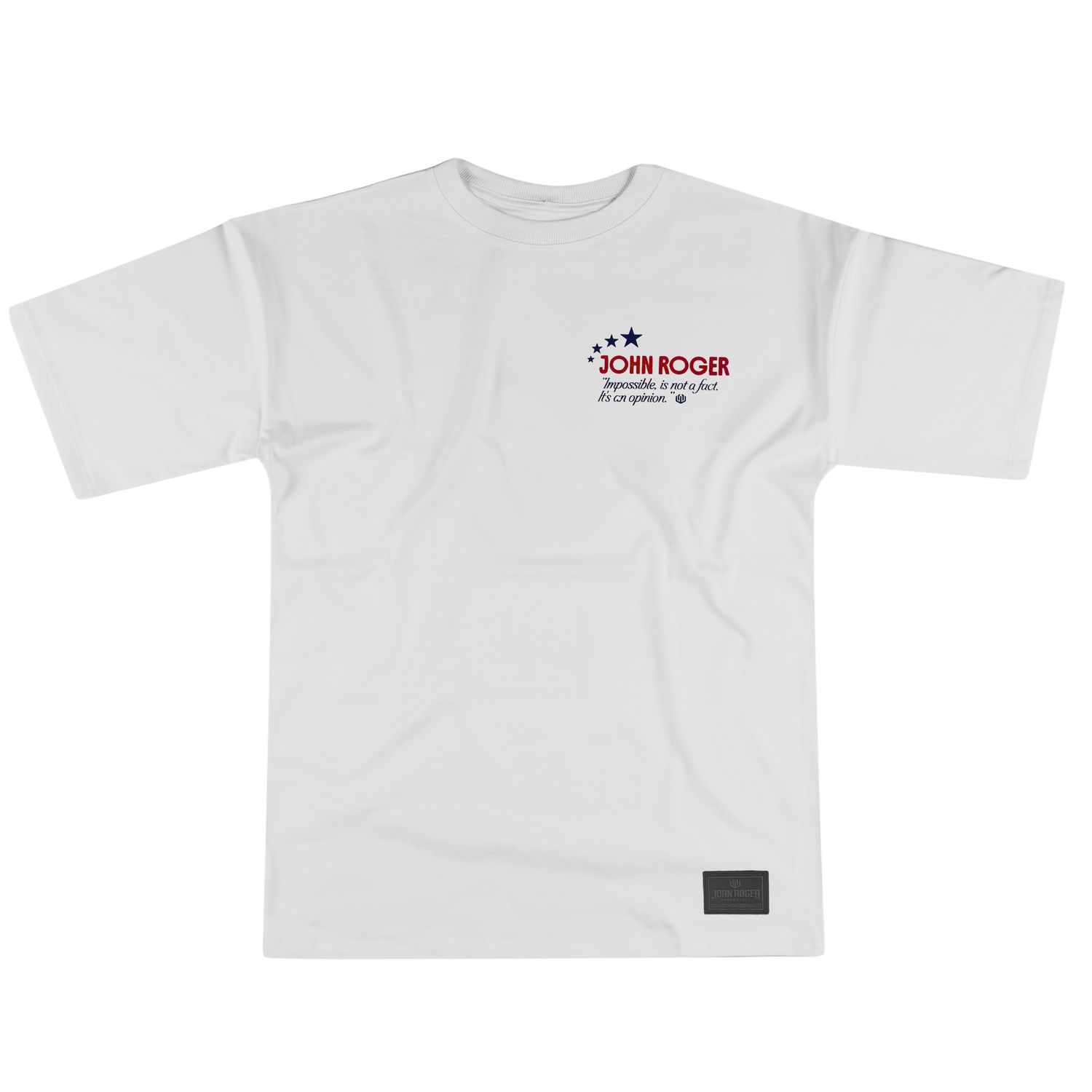 CAMISETA MALHÃO REGULAR THE WINNER JOHN ROGER - BRANCO