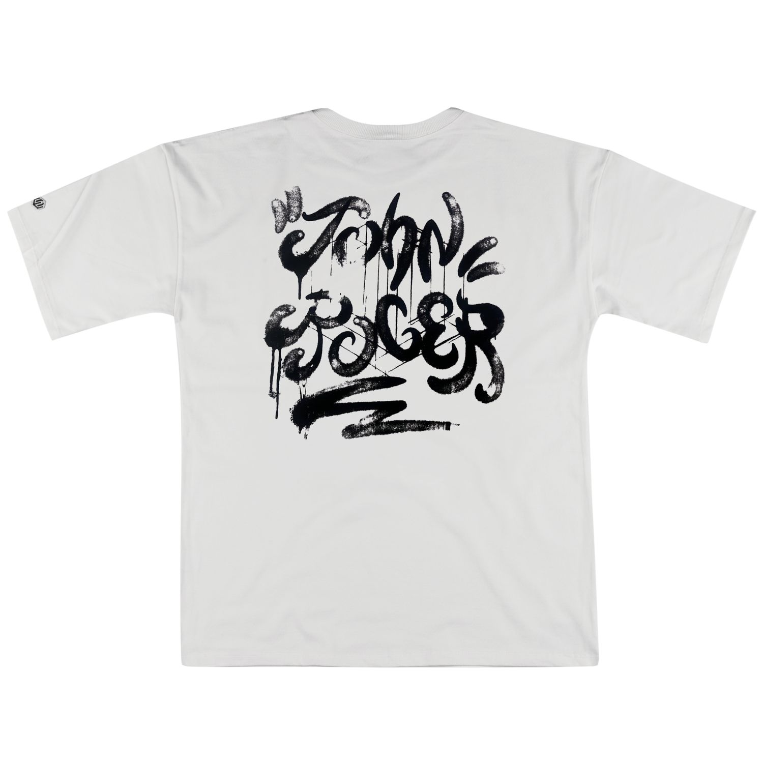 CAMISETA MALHÃO REGULAR SPRAY II JOHN ROGER - BRANCO