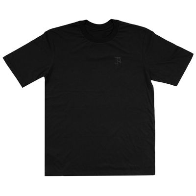 CAMISETA BASIC LIGTH LOGO JOHN ROGER - PRETO