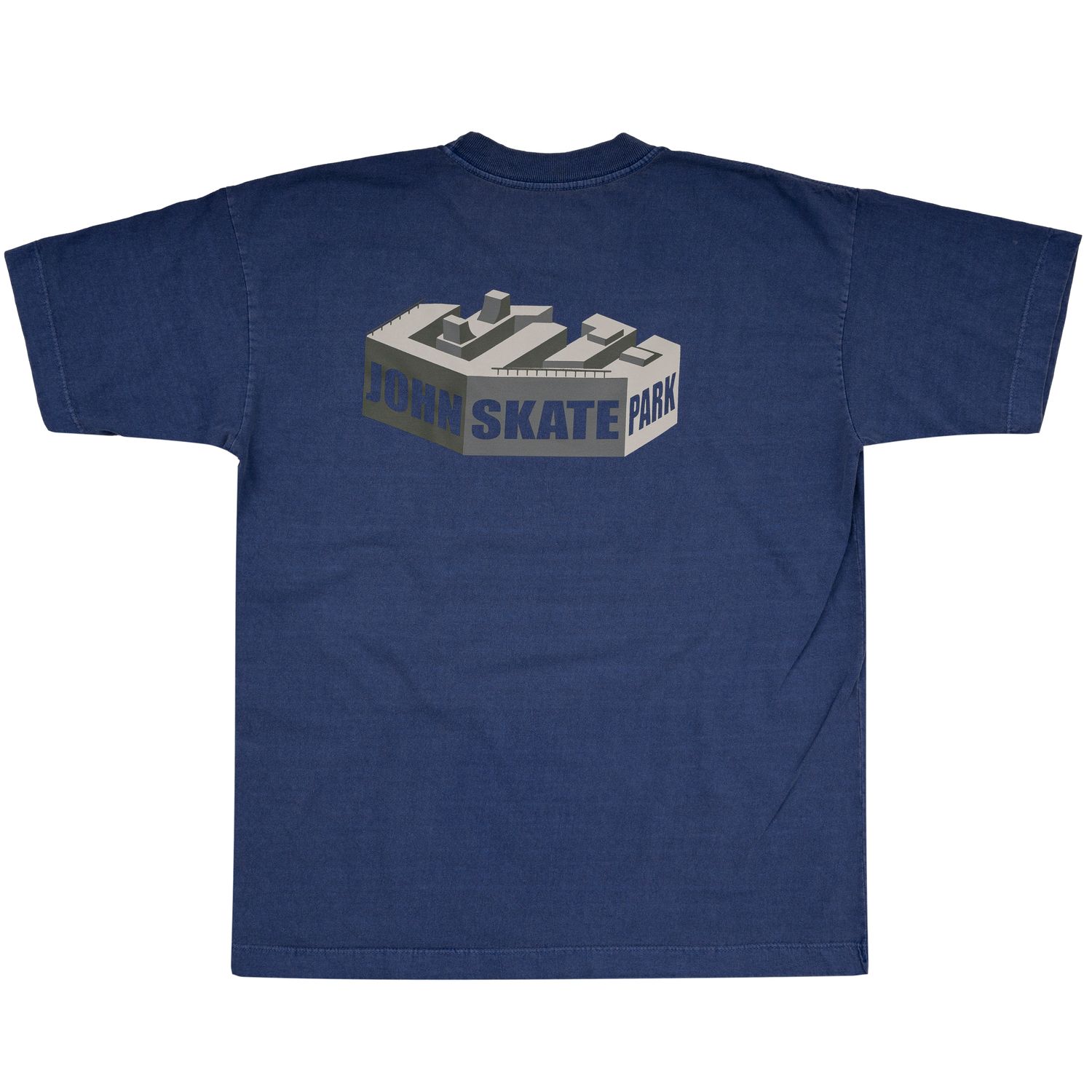 CAMISETA HEAVY OVERSIZED LAVADO JOHN ROGER SKATE PARK - ROYAL