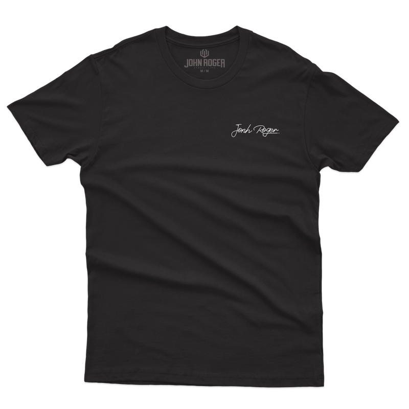 CAMISETA BASIC LIGTH SIGNATURE BIG - PRETO