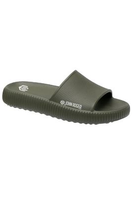 CHINELO SLIDE JOHN ROGER GUMMY - VERDE MILITAR