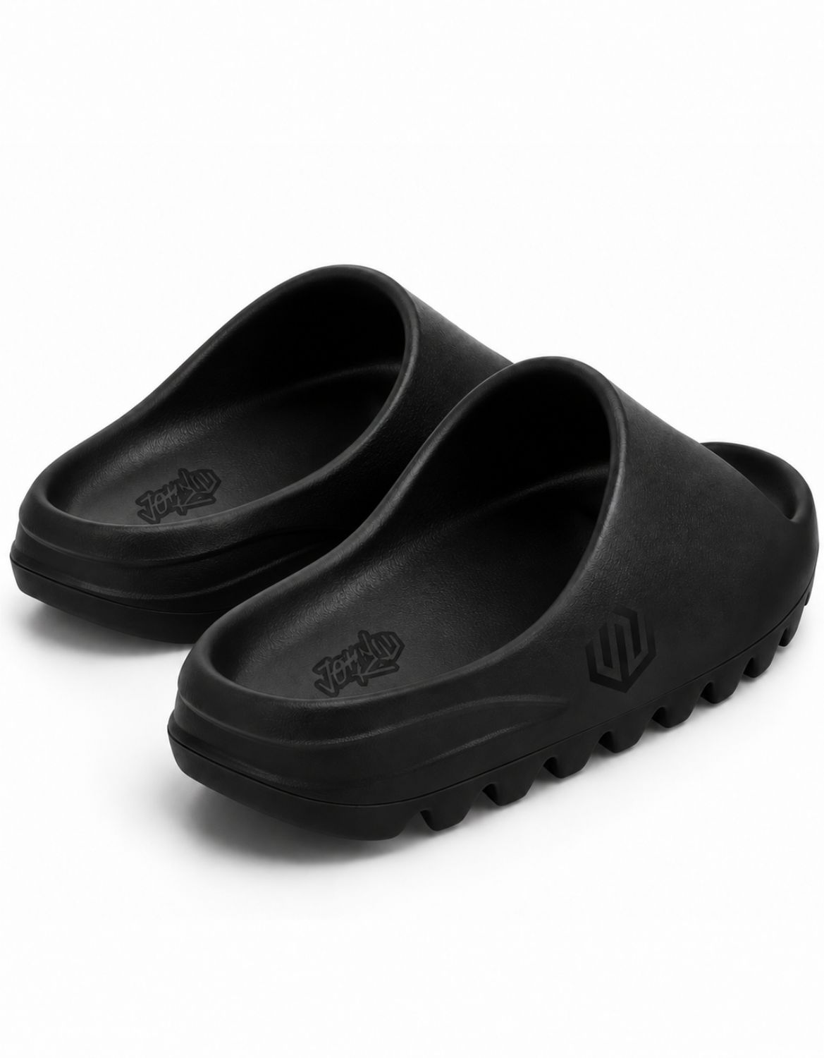 CHINELO NUVEM PILLOW JOHN ROGER - PRETO