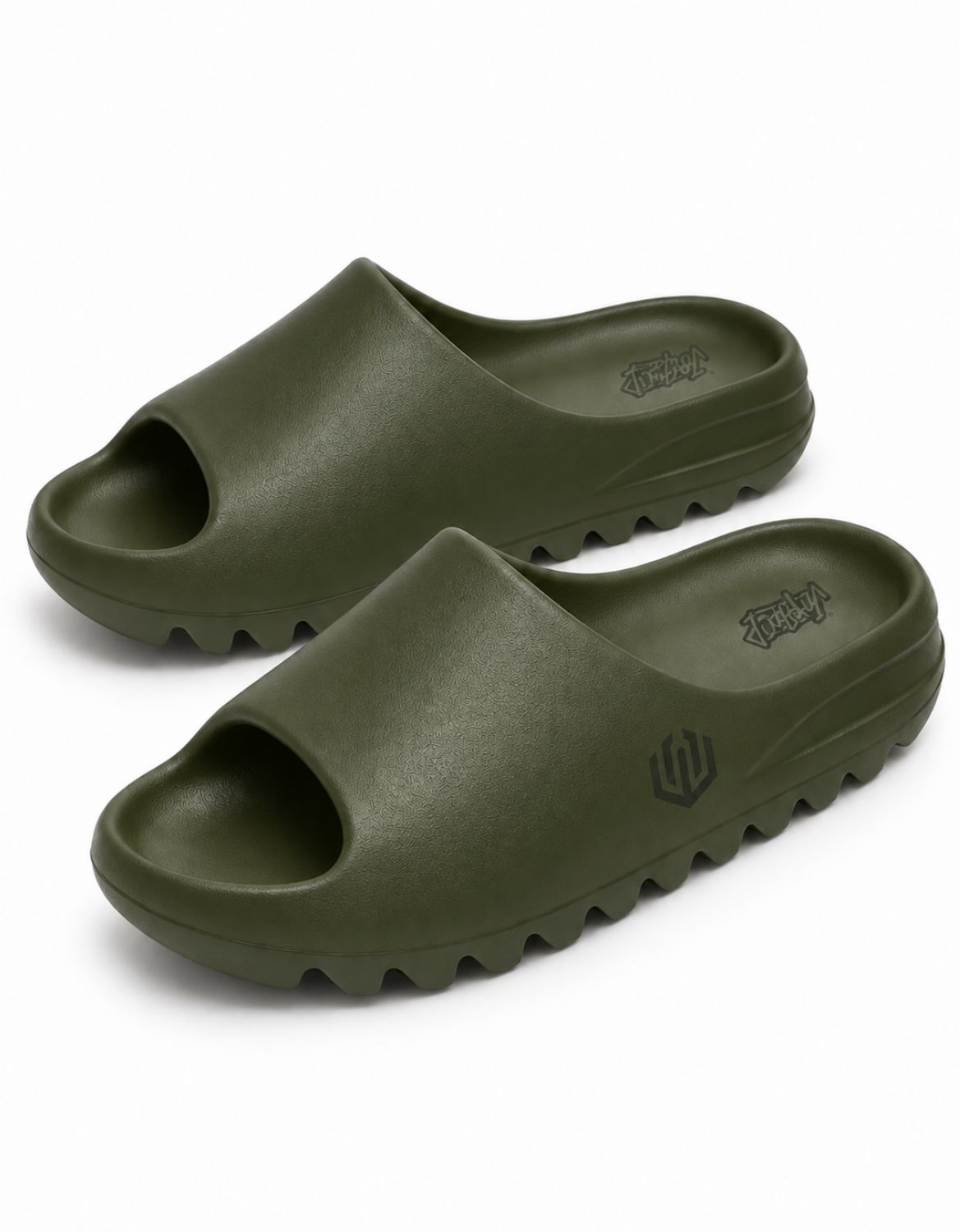 CHINELO PILLOW JOHN ROGER - VERDE MILITAR