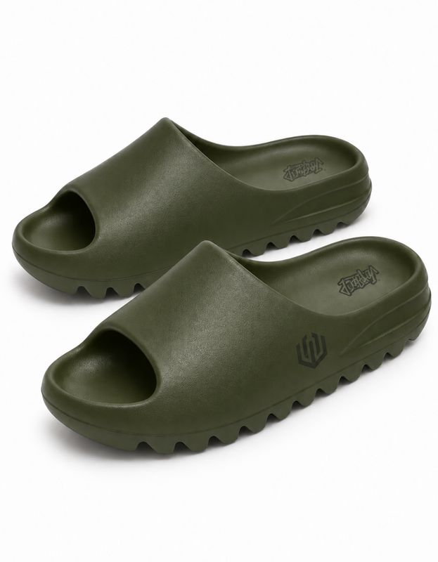 CHINELO PILLOW JOHN ROGER - VERDE MILITAR
