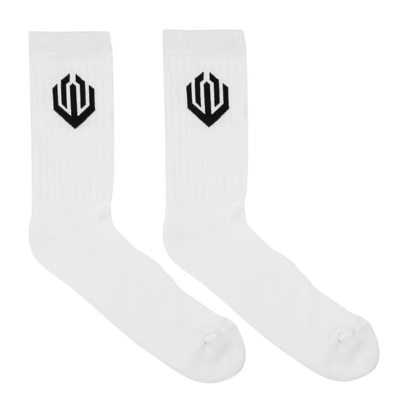 MEIA CANO ALTO JOHN ROGER - BRANCA