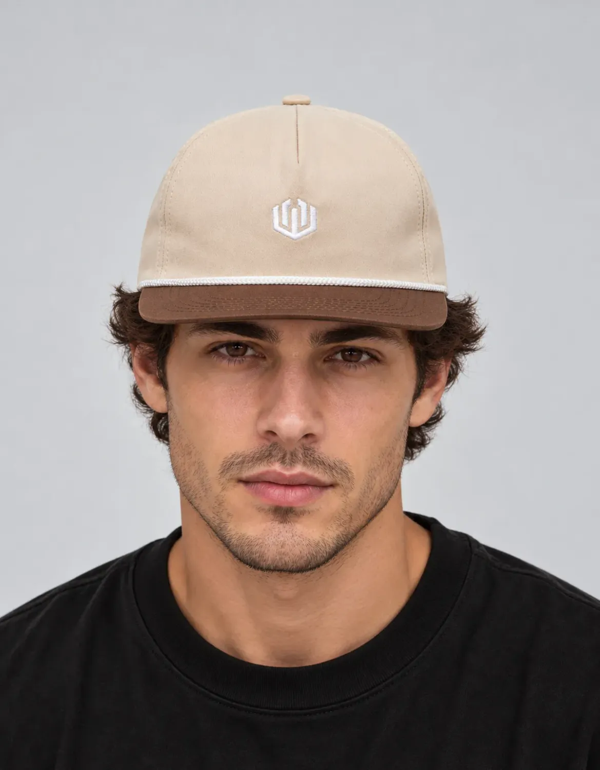 BONE ABA RETA STRAPBACK JOHN ROGER - BEGE/MARROM