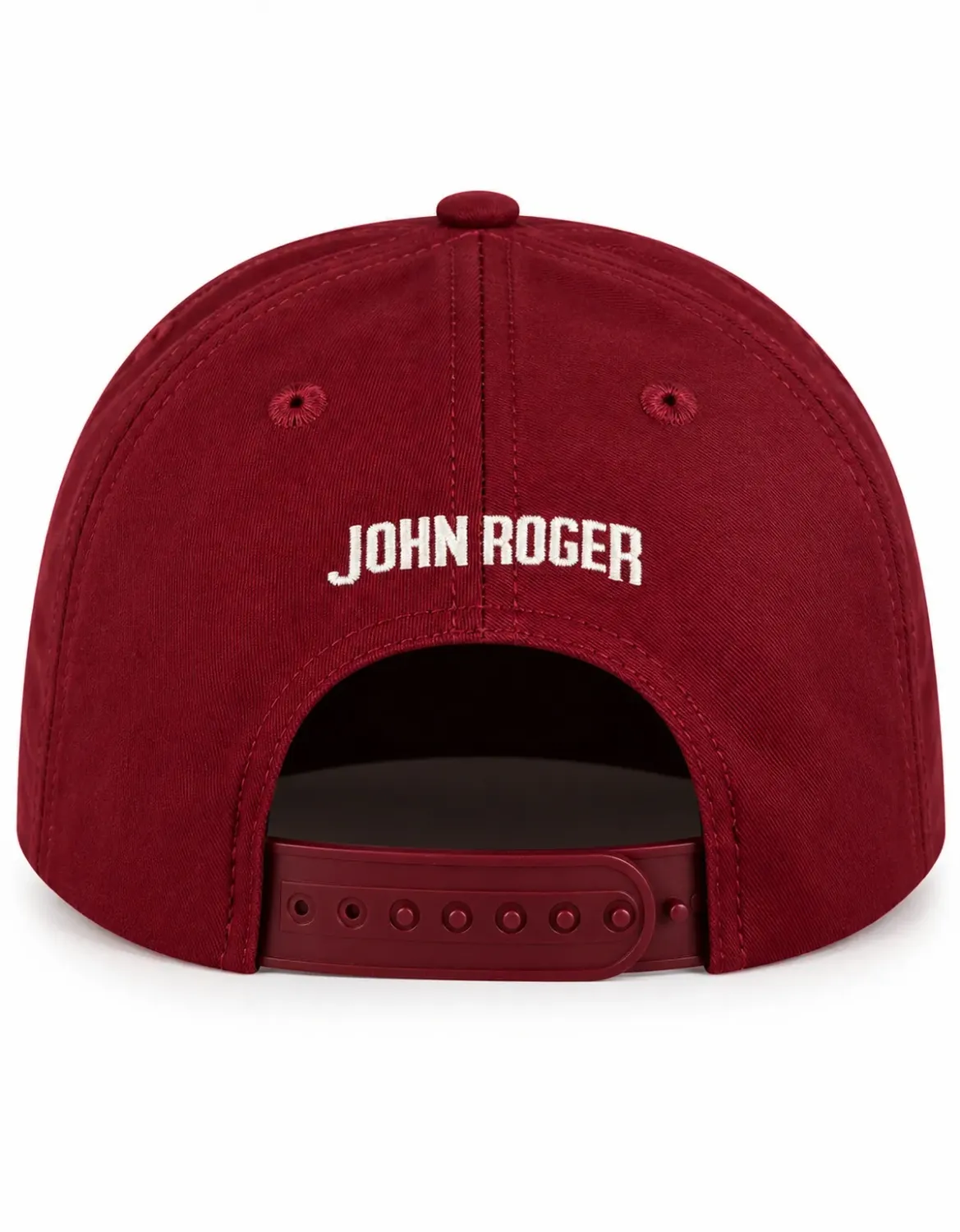 BONE SNAPBACK JOHN ROGER LOGO II - BORDO