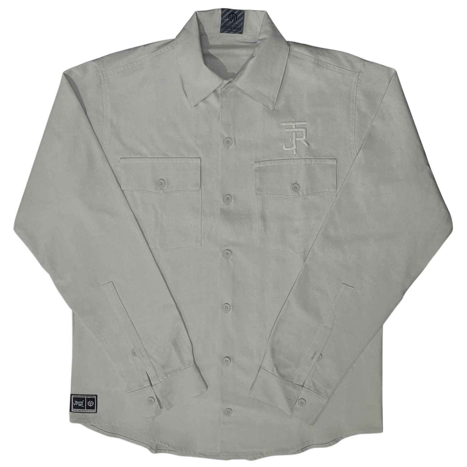 CAMISA MANGA LONGA SARJA OVERSIZED JOHN ROGER - LINHO