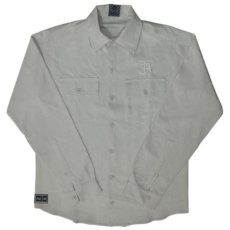 CAMISA MANGA LONGA SARJA OVERSIZED JOHN ROGER - LINHO