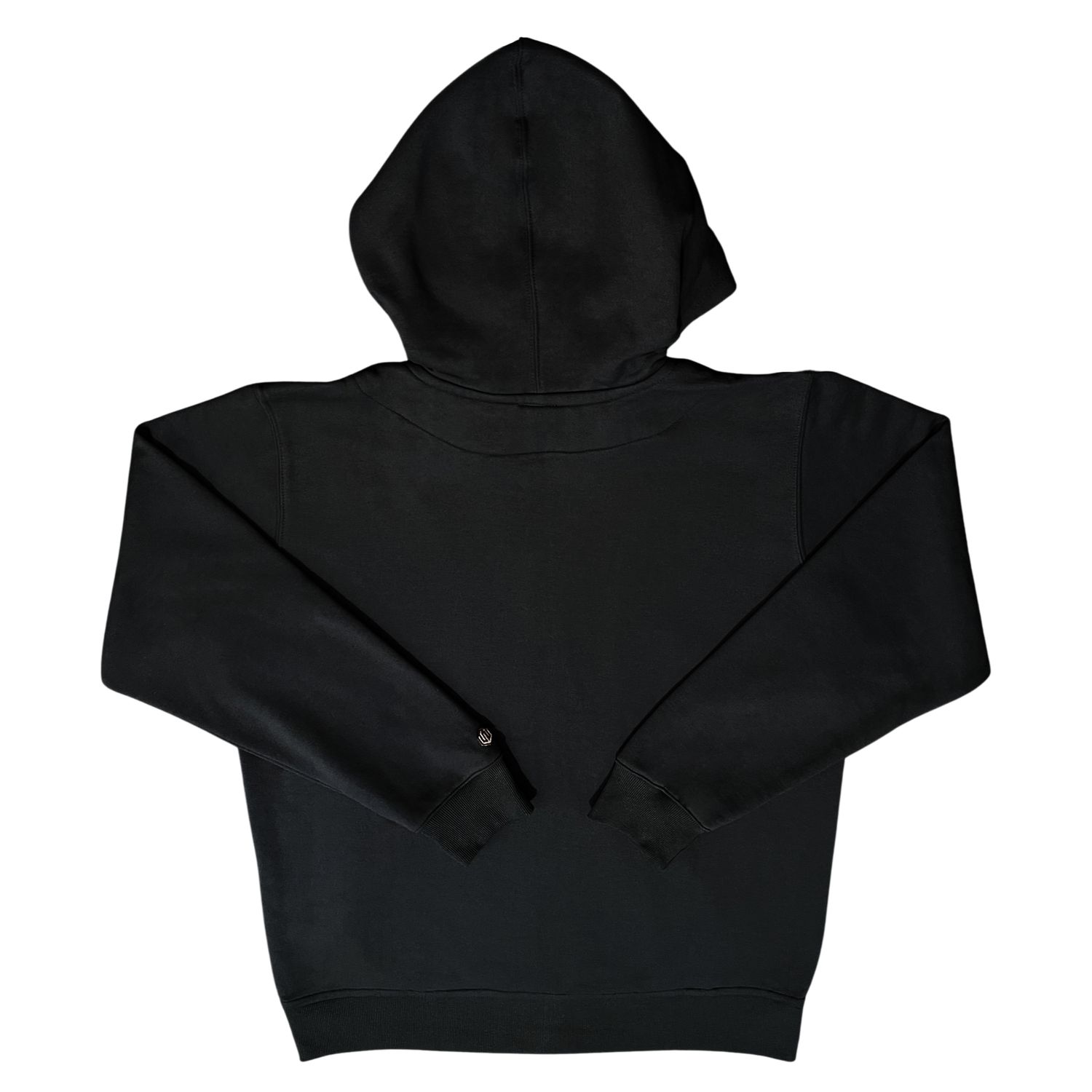 MOLETOM ZÍPER REGULAR BORDADO JOHN ROGER - PRETO