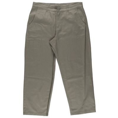 CALÇA SARJA  SOCIAL BAGGY - CINZA