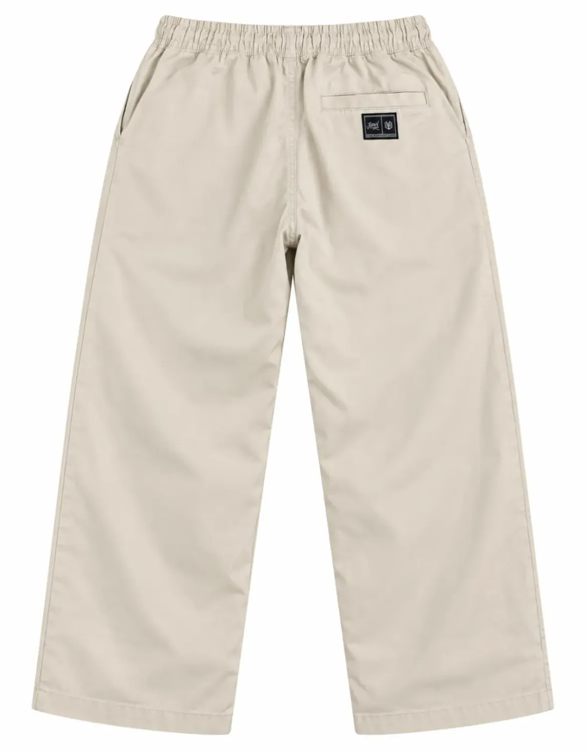 CALÇA ELASTICO SARJA STRETCH - AREIA