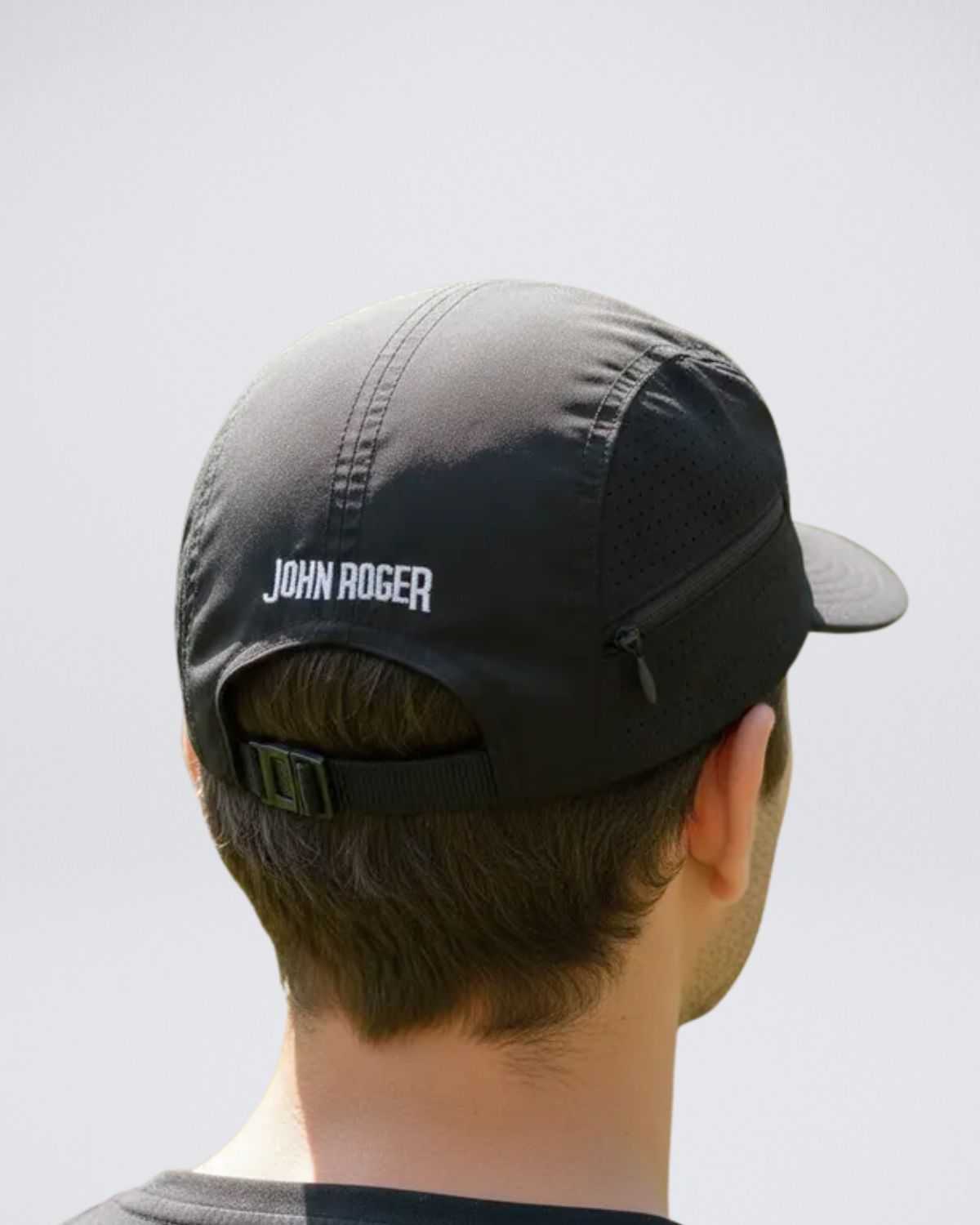 BONE 5 PANEL JOHN ROGER COM ZIPER - PRETO