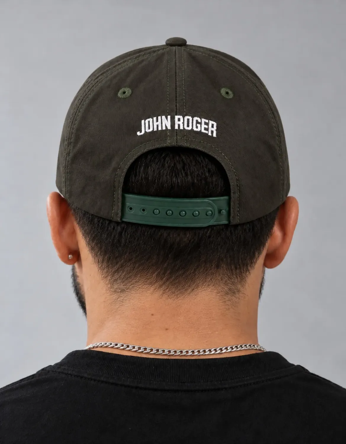 BONE SNAPBACK ESTRUTURADO JOHN ROGER - VERDE MUSGO