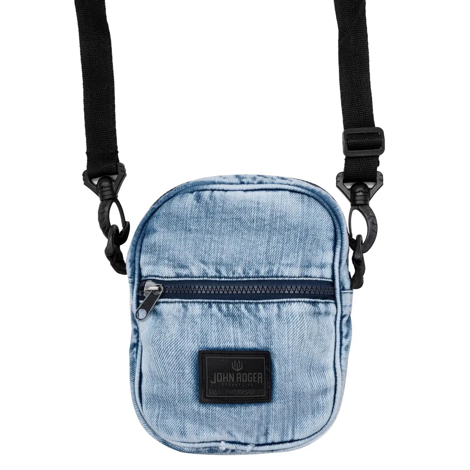 Shoulder Bag Hemp Jeans - Azul Claro