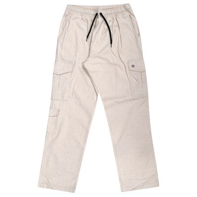 CALÇA CARGO LINHO NEW POCKETS JOHN ROGER - AREIA