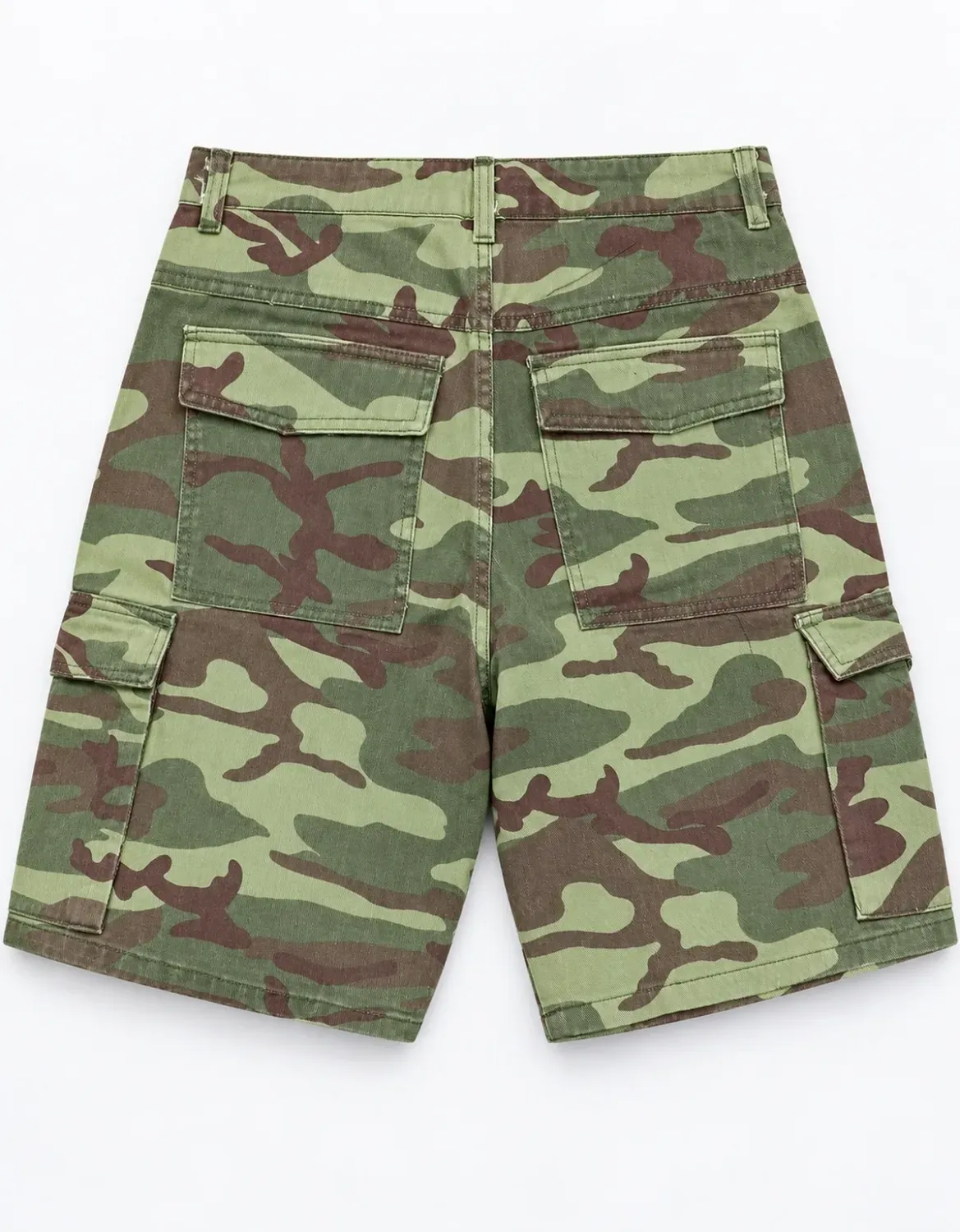 BERMUDA BAGGY CARGO SARJA JOHN ROGER - CAMUFLADO