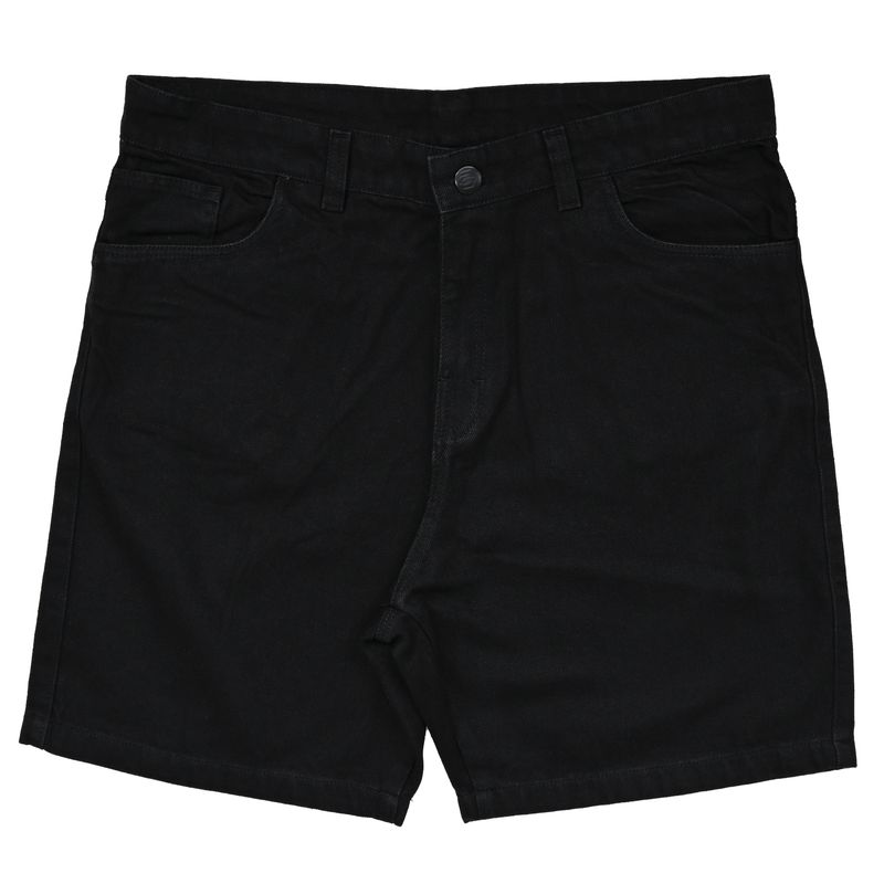 BERMUDA SARJA COZ 5 POCKETS JOHN ROGER - PRETO