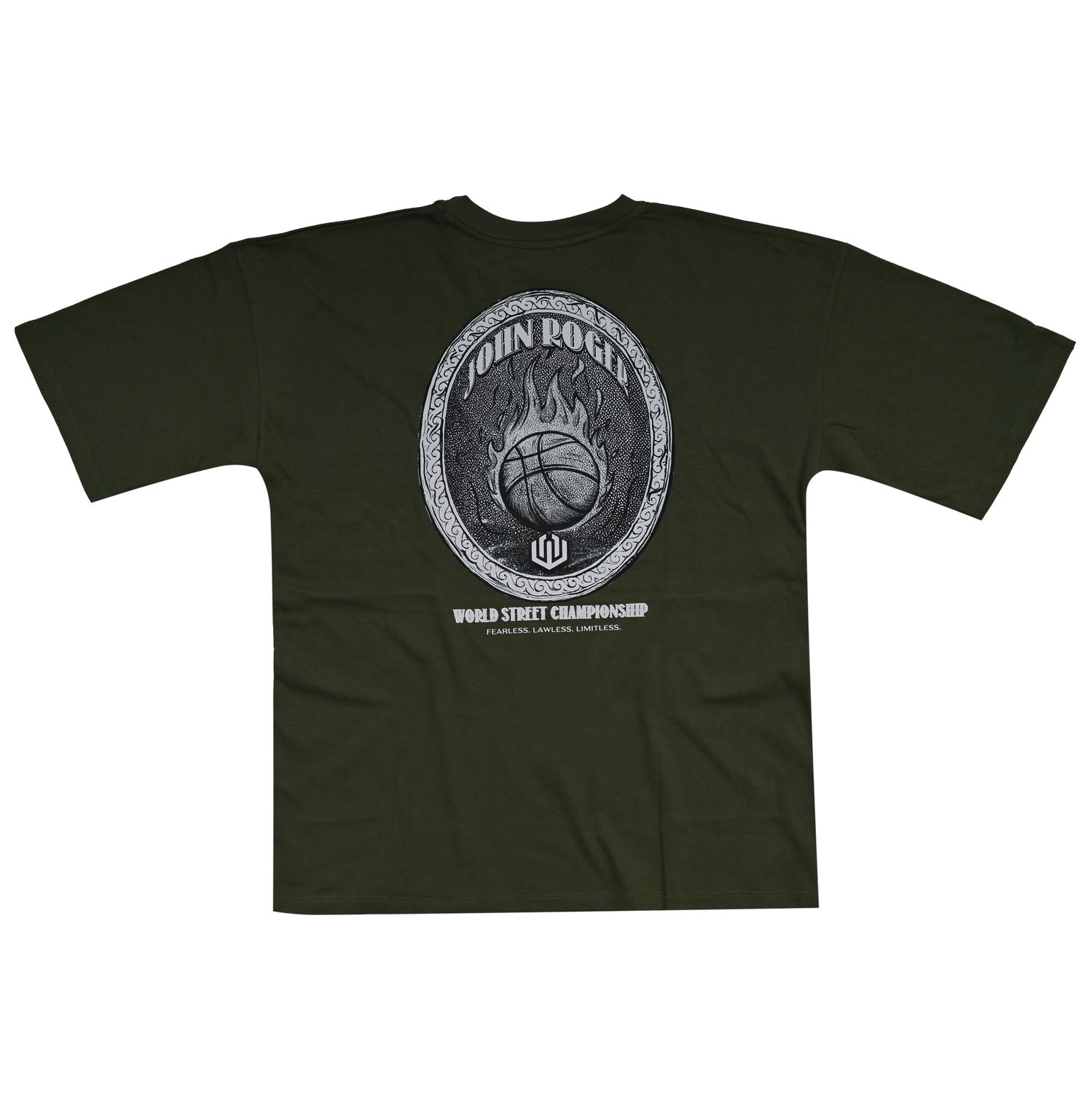 CAMISETA MALHÃO WORLD STREET JOHN ROGER - VERDE