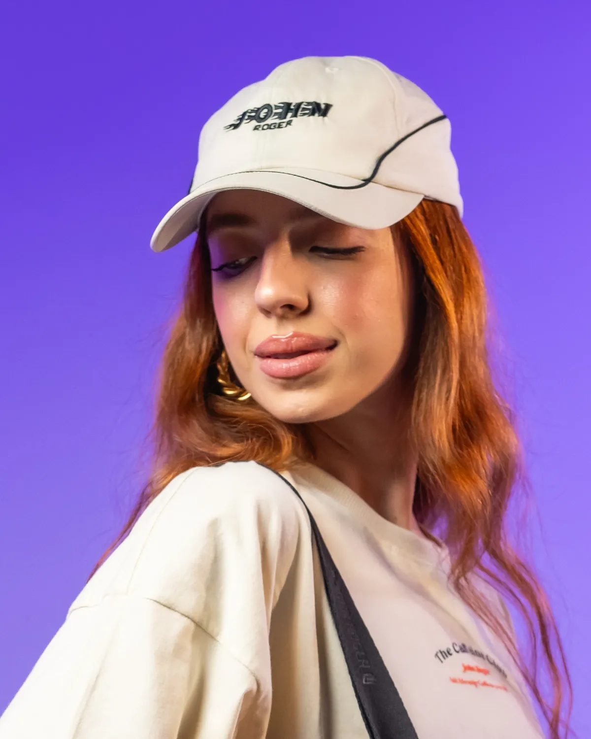 BONE DAD HAT JOHN ROGER SPEED - OFF WHITE