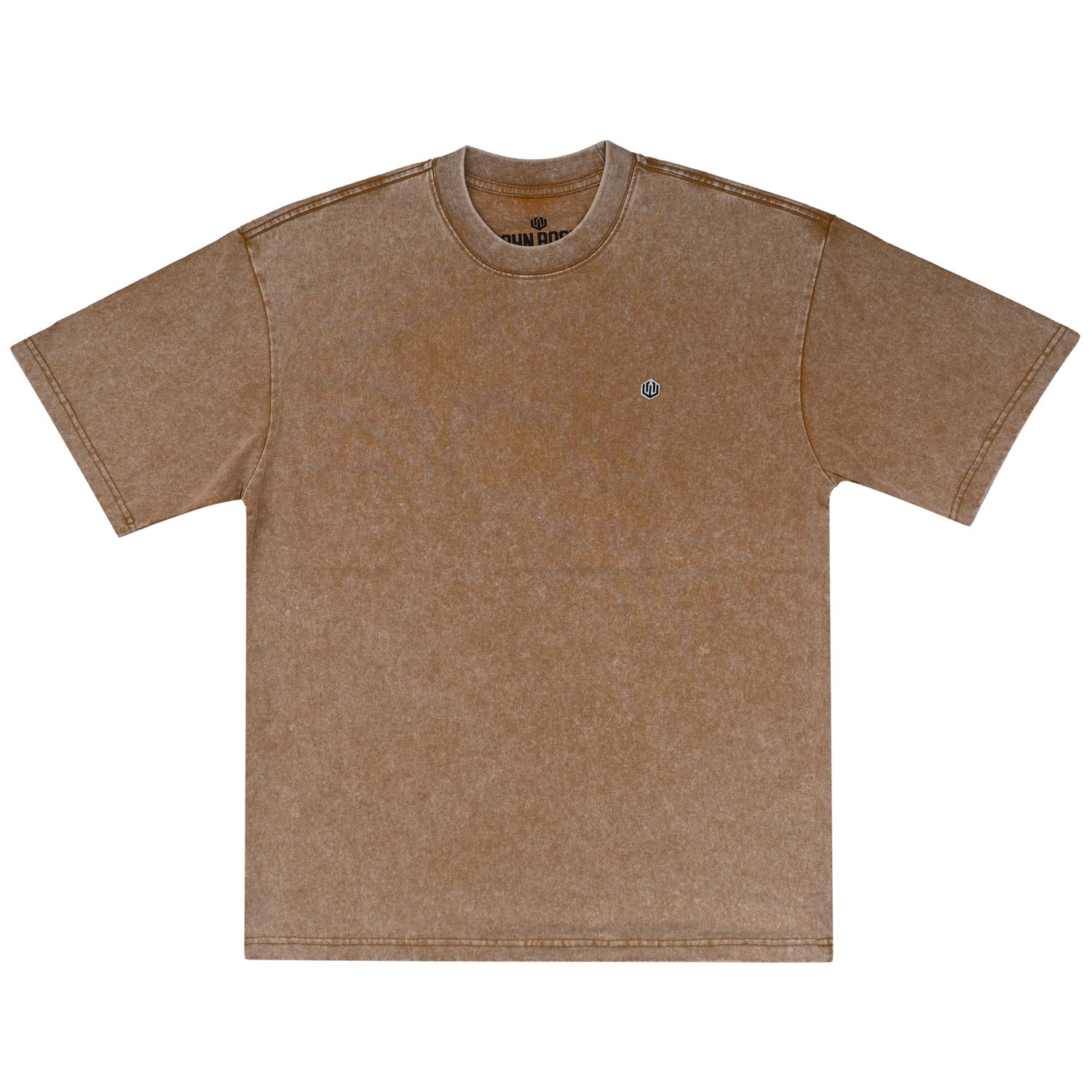 CAMISETA MARMORIZADA IMPORTADA - OCRE