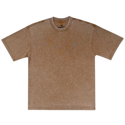 CAMISETA MARMORIZADA IMPORTADA - OCRE