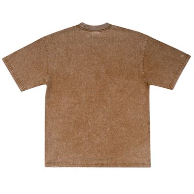 CAMISETA MARMORIZADA IMPORTADA - OCRE