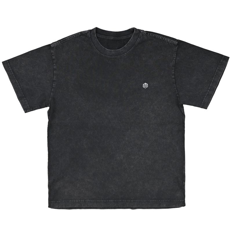 CAMISETA MARMORIZADA IMPORTADA - CHUMBO