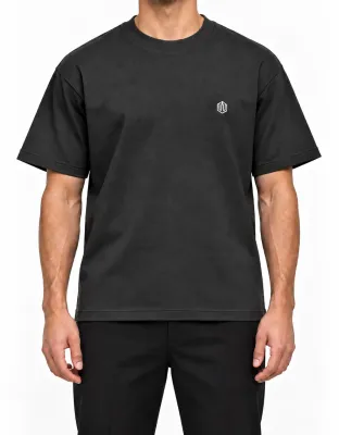 CAMISETA MARMORIZADA IMPORTADA - CHUMBO