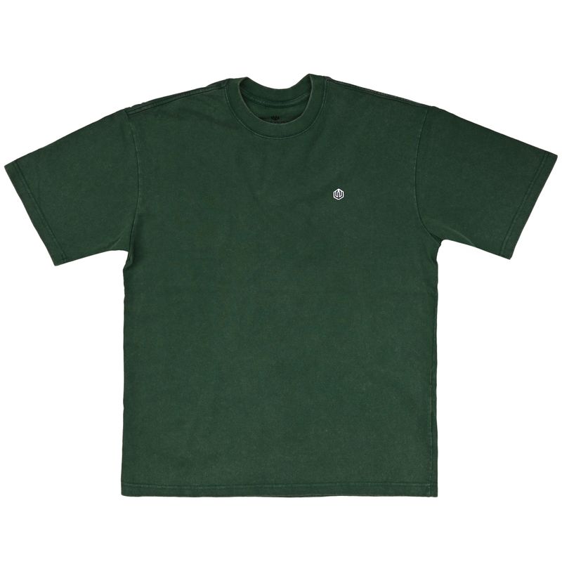 CAMISETA MARMORIZADA IMPORTADA - VERDE