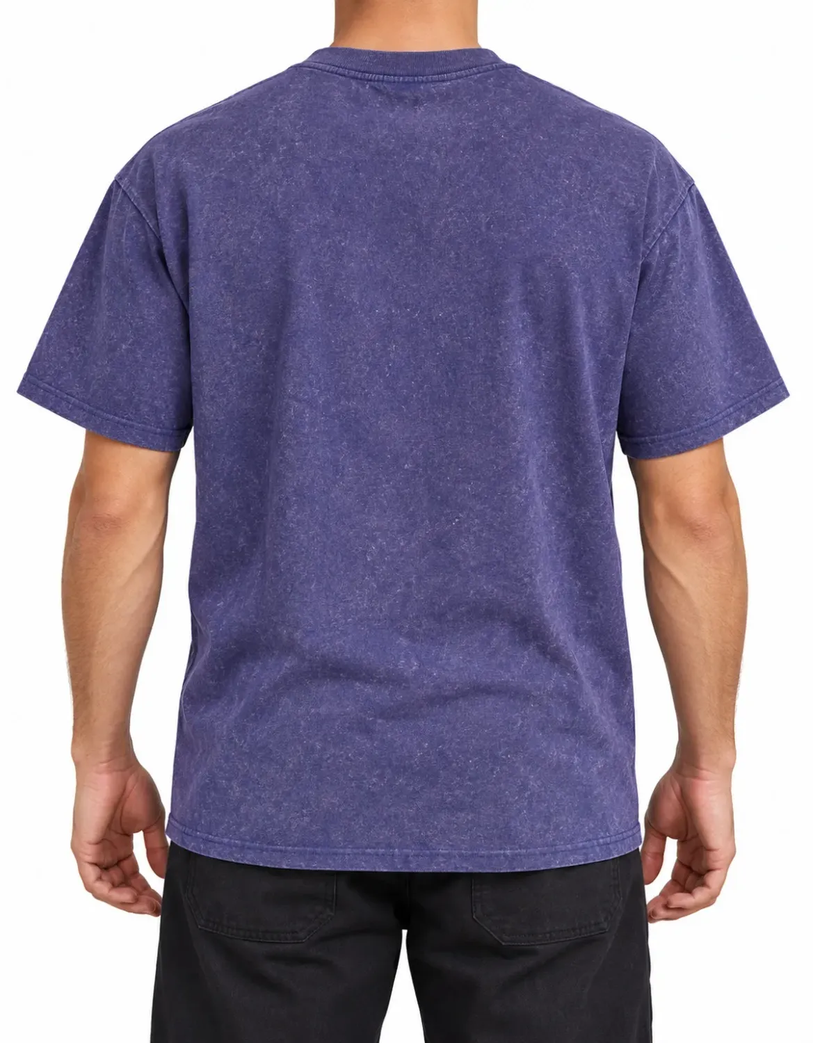 CAMISETA MARMORIZADA IMPORTADA - ROXO