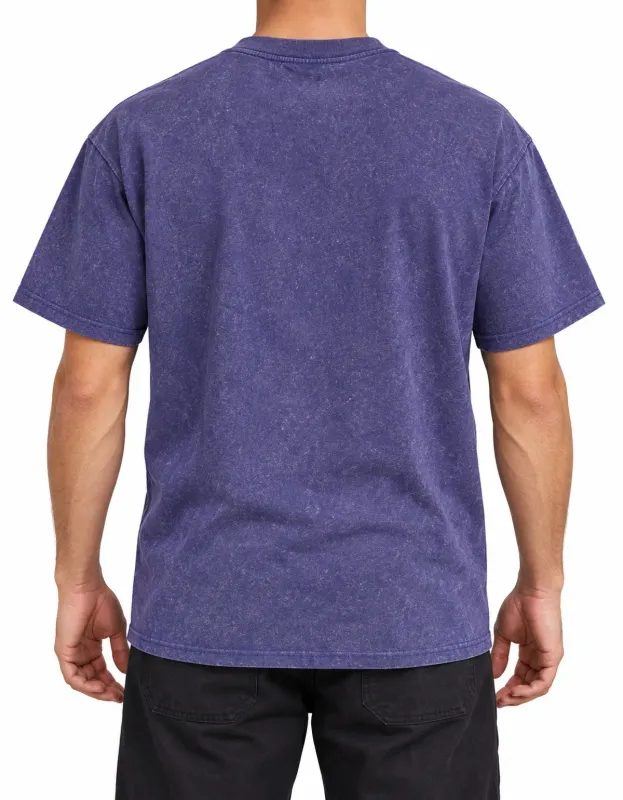 CAMISETA MARMORIZADA IMPORTADA - ROXO