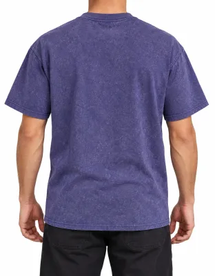 CAMISETA MARMORIZADA IMPORTADA - ROXO