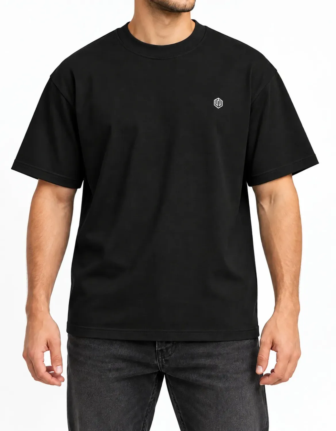 CAMISETA IMPORTADA 300G - PRETO