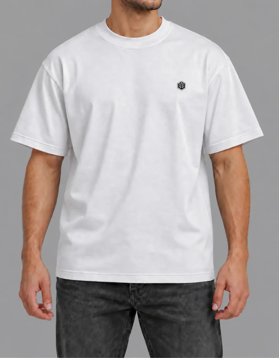 CAMISETA IMPORTADA 300G - BRANCO