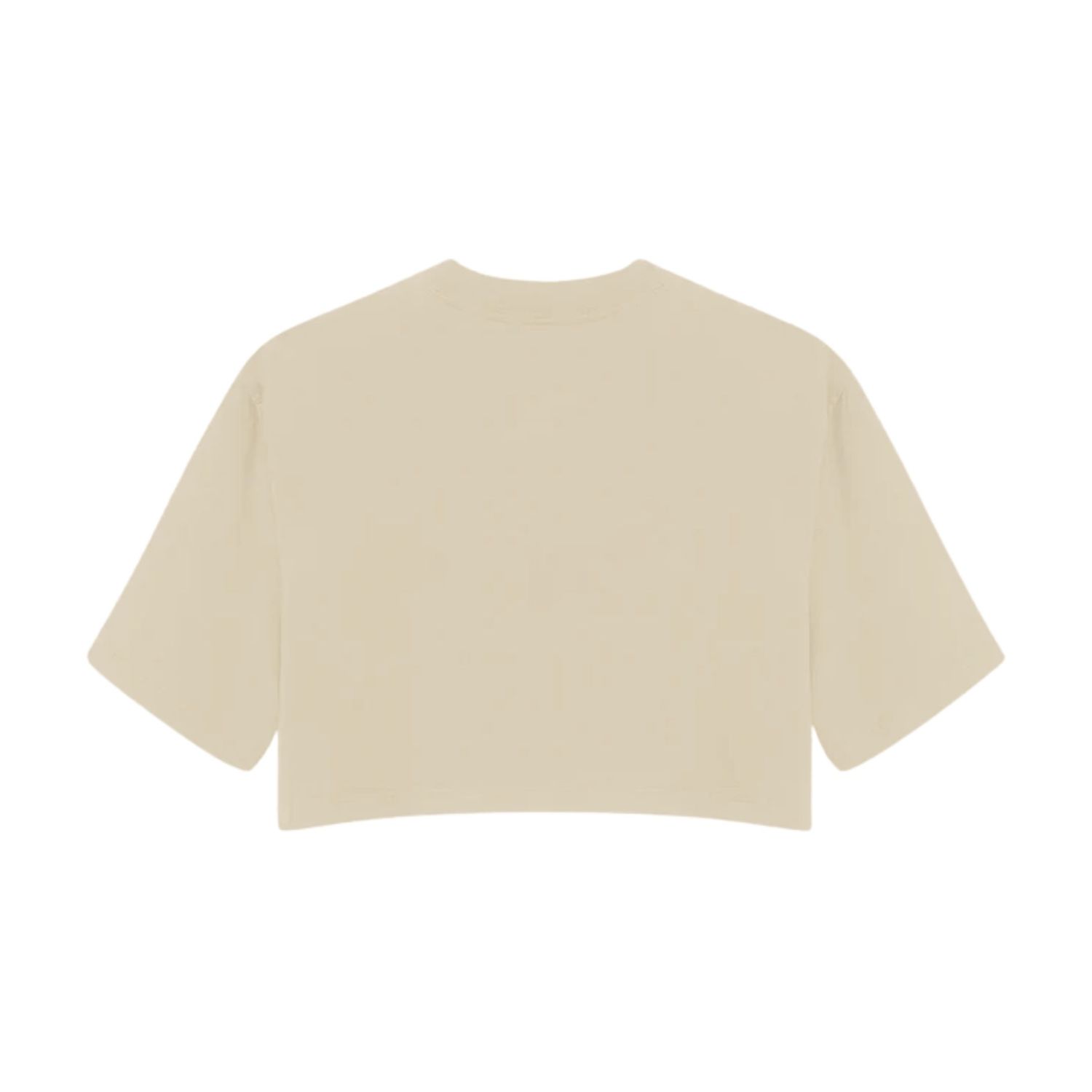 CROPPED OVERSIZED BASIC LIGHT JOHN ROGER LOGO STYLE - AVEIA