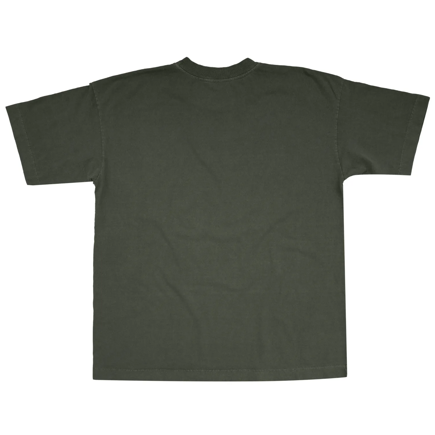 CAMISETA HEAVY OVERSIZED LAVADO JOHN ROGER LOGO OFICIAL - VERDE