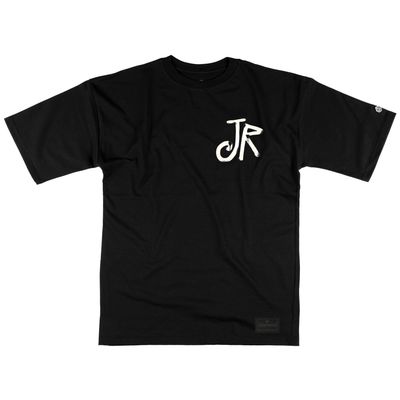 CAMISETA MALHÃO REGULAR SPRAY JR - PRETO