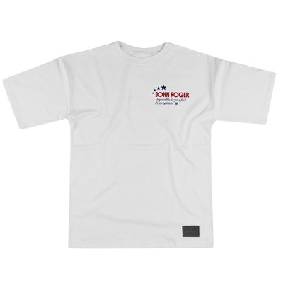 CAMISETA MALHÃO REGULAR THE WINNER JOHN ROGER - BRANCO