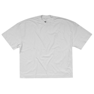 CAMISETA BOXY LAVADO JOHN ROGER LOGO OFICIAL - BRANCO