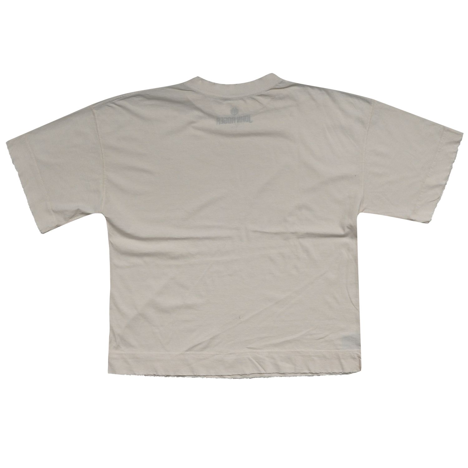 CAMISETA BOXY JOHN ROGER REVELO - OFF WHITE