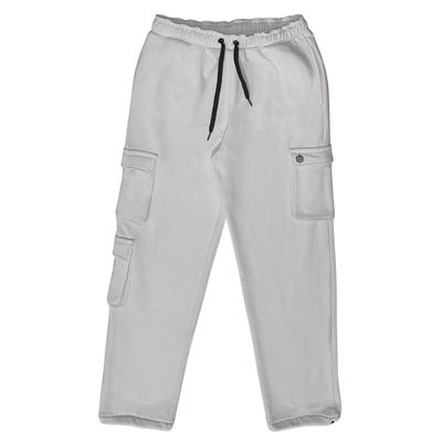 CALÇA CARGO MOLETOM JOHN ROGER - OFF WHITE