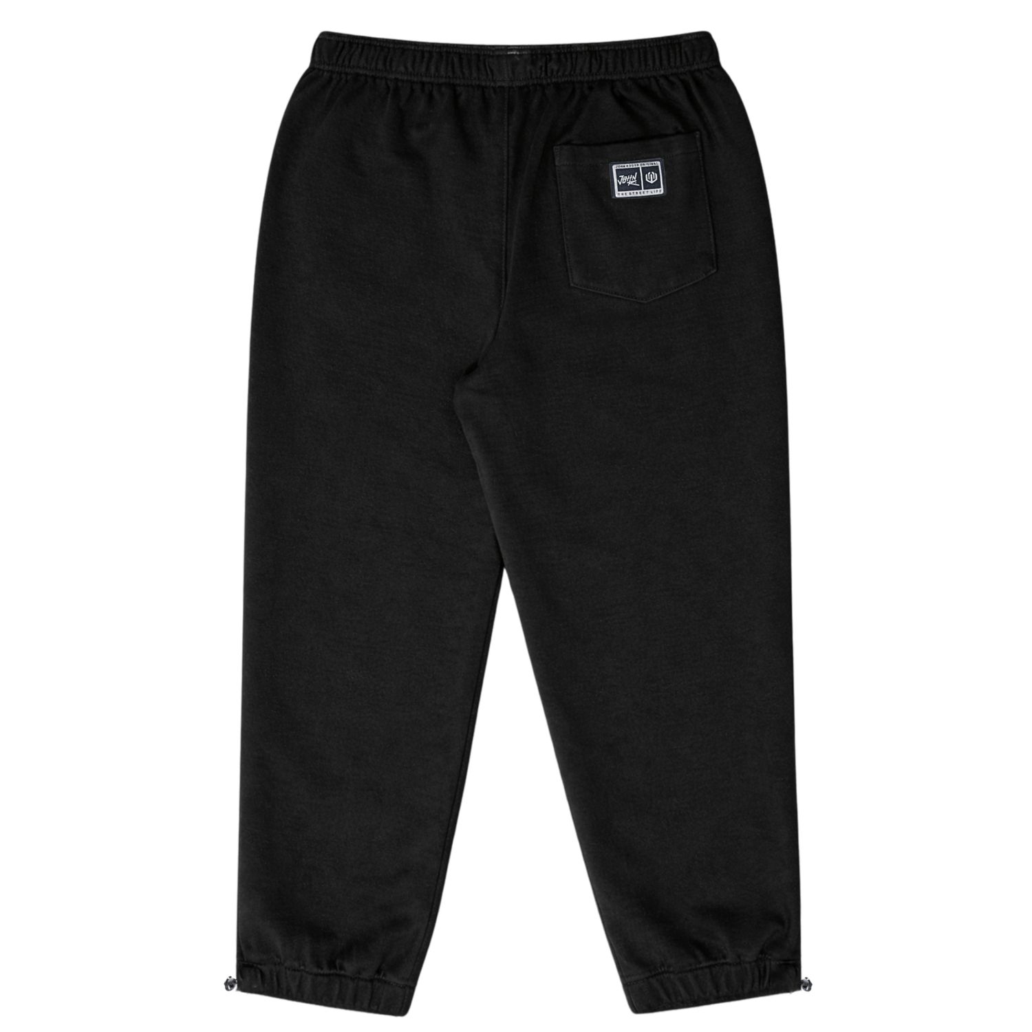 CALÇA RETA MOLETOM JOHN ROGER - PRETO