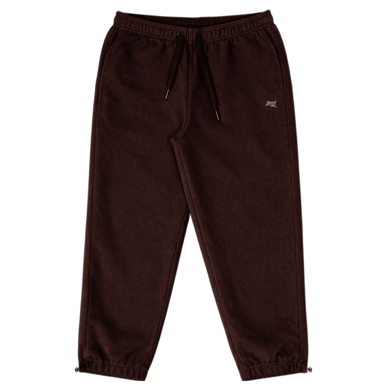 CALÇA RETA MOLETOM JOHN ROGER - MARROM